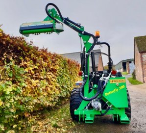 Frontoni Butterfly 300 Flail Hedge Cutter for sale in Dorset