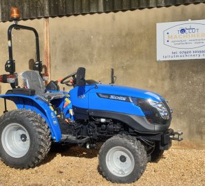 New Solis 20 Compact Tractor On Galaxy Pro Tyres