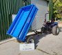 Oxdale 1.5 ton Tipping Trailer - tipped up full