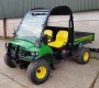 John Deere 855 Gator- Front Left View