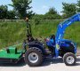 New Solis 26 Tractor with Loader & 1.4m Topper Grass Mower